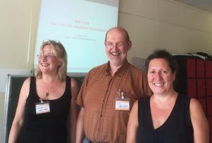 Gerlinde Schermer, Arno Behlau, Dr. Sabine Reiner (von links nach rechts)