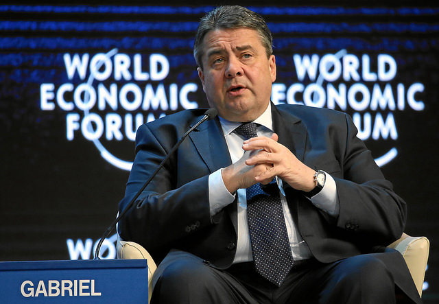 Sigmar Gabriel, Quelle: WORLD ECONOMIC FORUM/swiss-image.ch/Photo Remy Steinegger, (CC BY-NC-SA 2.0) 