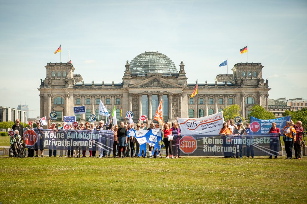 GiB-Infobrief. Zum Tag des Grundgesetzes: Nein zu Murks und zu Privatisierung!