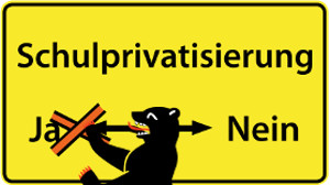 Berliner Schulen: Sanierung – ja, Privatisierung – nein!  Senat plant Struktur zur Schulprivatisierung