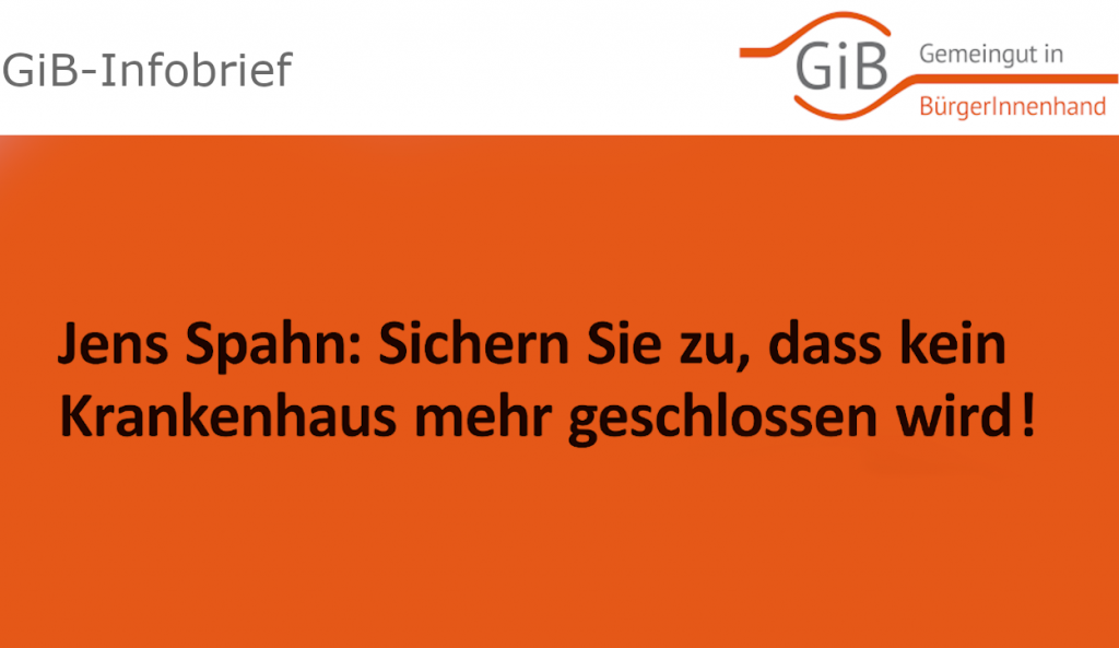 Am 7. April ist Weltgesundheitstag. Wir nehmen das zum Anlass, die Bundesregierung daran zu erinnern, dass Gesundheit keine Ware ist, sondern ein Bereich der Daseinsvorsorge. Unsere Krankenhausversorgung wurde an vielen Stellen kaputtgespart und privatisiert. Damit muss Schluss sein! Wir brauchen ein Ende der Schließungen, mehr Kapazitäten bei den Intensivbetten sowie höhere Bezahlung und bessere Arbeitsbedingungen für das Personal! Hier sind Aktionsideen.