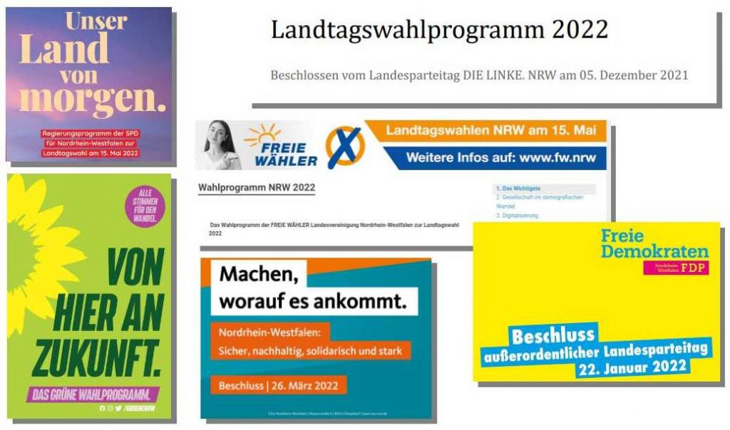 Die anstehende Landtagswahl in Nordrhein-Westfalen entscheidet maßgeblich über die Zukunft der Krankenhäuser im bevölkerungsreichsten Bundesland Deutschlands. Das Bündnis Klinikrettung hat dazu die NRW-Wahlprogramme zum Thema Krankenhäuser sorgfältig analysiert. Es geht unter anderem um die Themen Strukturreform, Investitionsfinanzierung, Ambulantisierung, Vorsorgekapazitäten für Pandemien, Krankenhaus-Vergütung, Arbeitsbedingungen und Löhne.