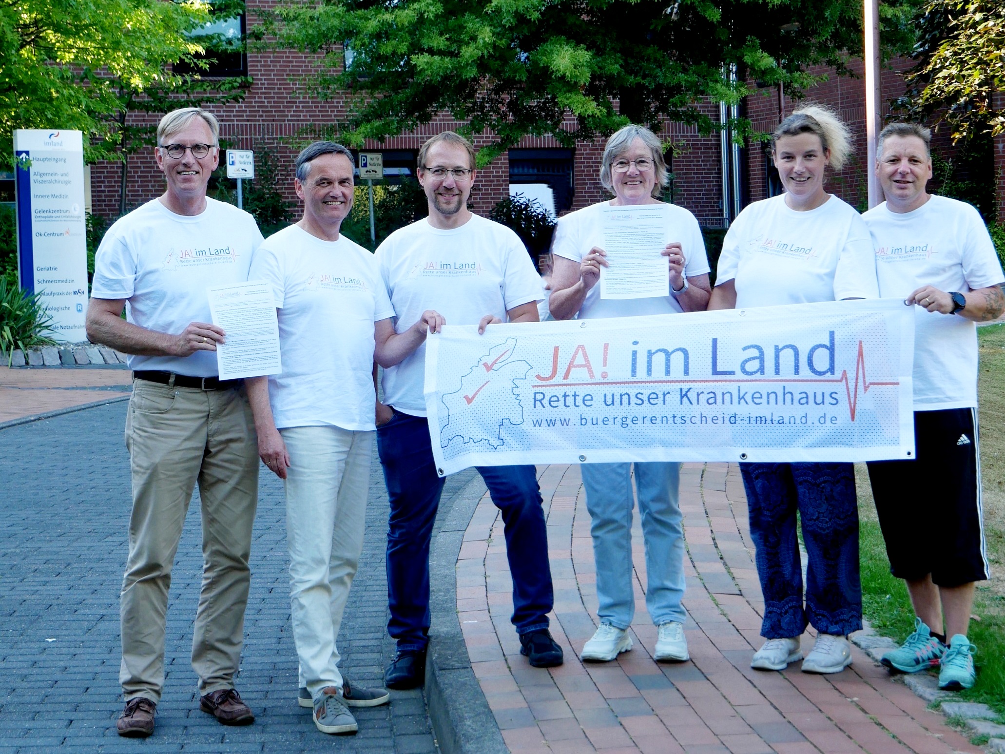 Krankenhaus in Eckernförde erhalten Bürgerbegehren am 6. November 2022