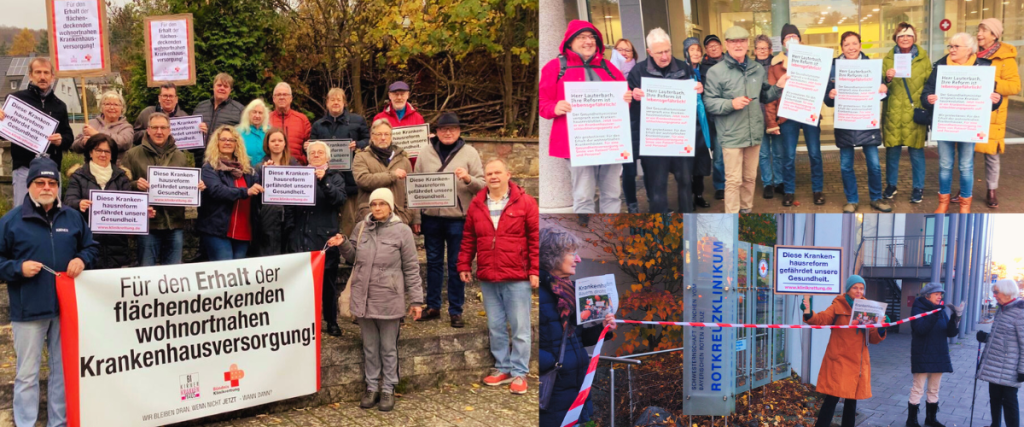 Im neuen Infobrief informieren wir über die aktuellen Ereignisse rund um die Krankenhausreform: Mit unserer Briefaktion an die Bundesratsmitglieder und die bundesweiten Protestaktionen zur Bund-Länder-Sitzung haben wir die Reform ins Stocken gebracht. Unser Widerstand wirkt, aber die Reform ist leider noch nicht vom Tisch. Wir haben neue Materialien veröffentlicht - machen Sie mit!