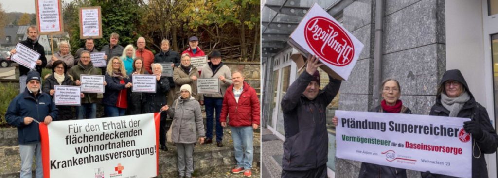 Die Lage der Krankenhäuser ist dramatisch. Die PolitikerInnen streiten sich um einzelne Punkte der Reform, aber einvernehmlich verlauten sie, dass die Reform kommen muss, um den Kahlschlag zu beenden. Dabei ist sie selbst das Drehbuch für ein Schließungsprogramm in drei Teilen - darüber berichten wir im aktuellen Infobrief, die Presseschau inklusive.