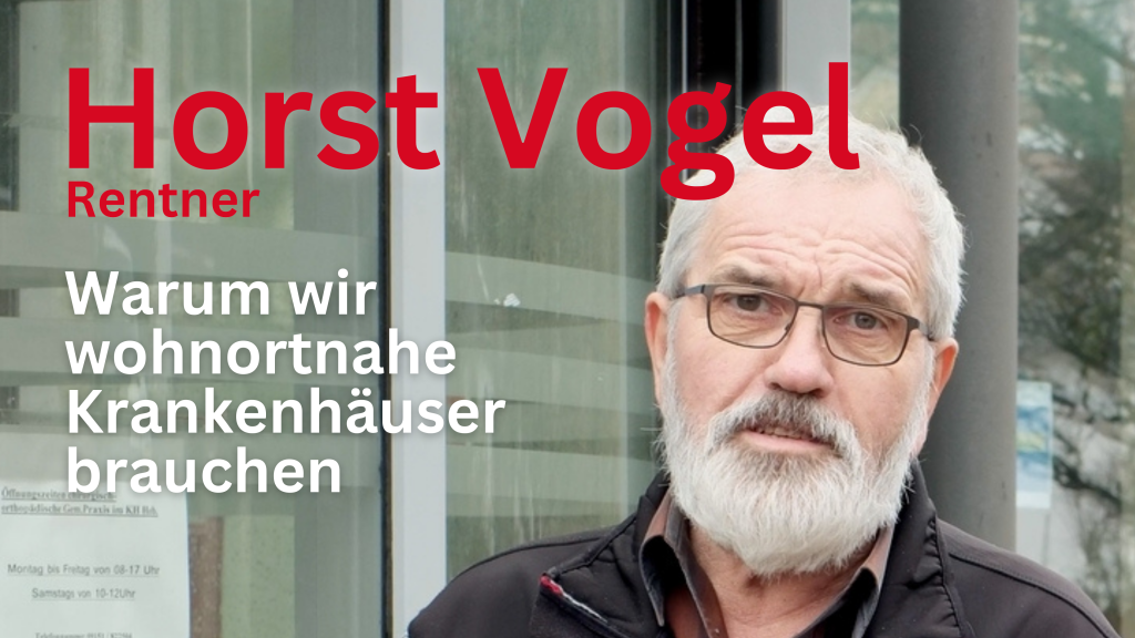 Anlässlich der heißen Phase der Beratungen um die Krankenhausreform tritt das Bündnis Klinikrettung mit einer neuen Videoserie an die Öffentlichkeit. Hier kommen die Menschen zu Wort, die in der Debatte um die Krankenhausreform bisher weitestgehend ignoriert wurden: die Betroffenen. In kurzen Interviews berichten Krankenhausbeschäftigte und Patient*innen aus ländlichen Regionen über die Folgen von Krankenhausschließungen.