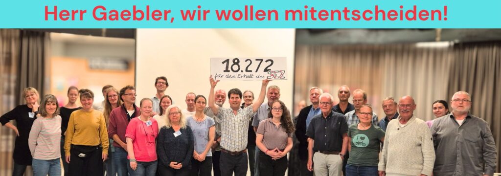 Der Senat verfolgt stur seinen Kurs zum Abriss des SEZ. Doch unser Widerstand gegen den Abriss geht weiter. Der Infobrief von Gemeingut zum SEZ berichtet über die neuesten Kapitel des Politkrimis sowie über aktuelle Handlungsmöglichkeiten, mit denen alle zur Rettung des SEZ beitragen können. Lesen Sie weiter, machen Sie mit!