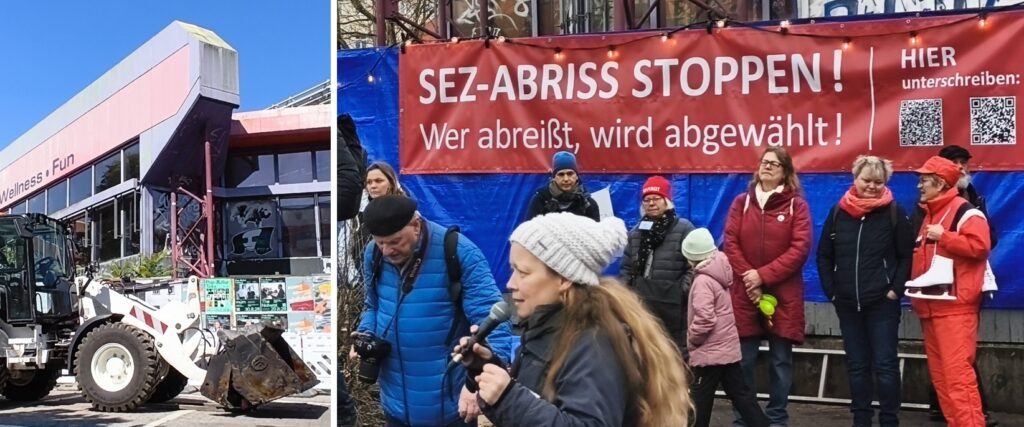 Gemeingut in BürgerInnenhand begrüßt, dass der Bezirk Friedrichshain-Kreuzberg von der Denkmalfachbehörde fordert, das SEZ als Denkmal anzuerkennen. Dazu Gemeingut:
